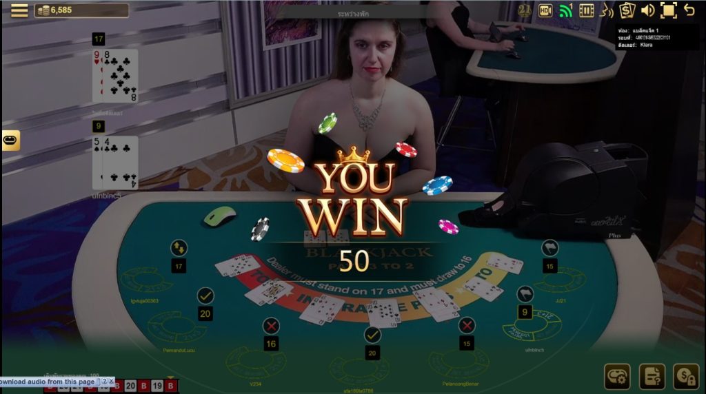 ภาพตัวอย่างเกม eBET CASINO ในคาสิโน UFANANCE ภาพที่ 2
